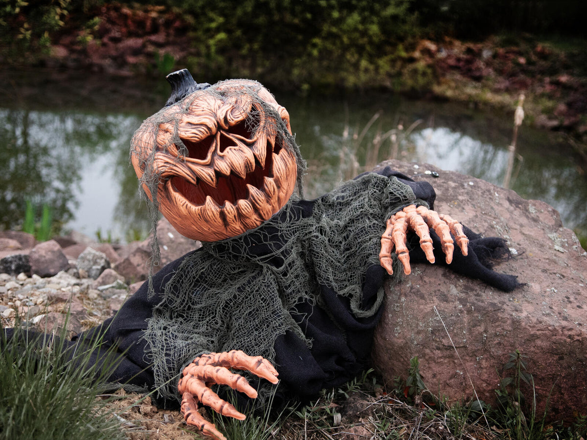 Europalms Halloween Groundbreaker Kürbis-Monster, 50cm – Ansicht 9