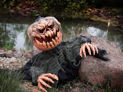 Europalms Halloween Groundbreaker Kürbis-Monster, 50cm – Ansicht 9