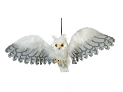 Europalms Halloween Schnee-Eule, animiert, 80cm – Ansicht 2