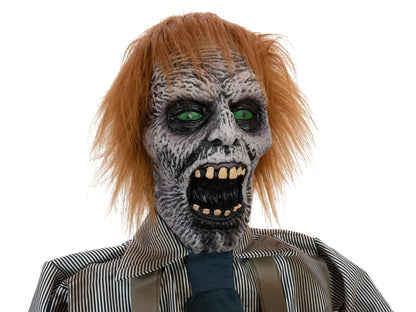 Europalms Halloween Figur Zombie mit Kettensäge, animiert, 170cm – Ansicht 4