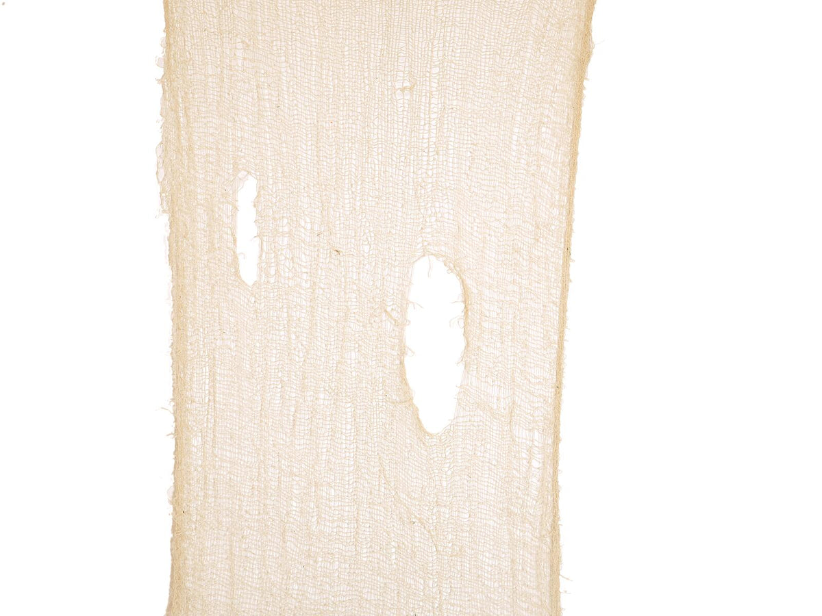 Europalms Halloween Dekostoff, grobmaschig, beige, 75x300cm
