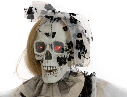 Europalms Halloween Figur Braut, animiert, 170cm – Ansicht 3