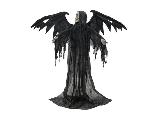 Europalms Halloween Schwarzer Engel, 175x100x66cm – Ansicht 2