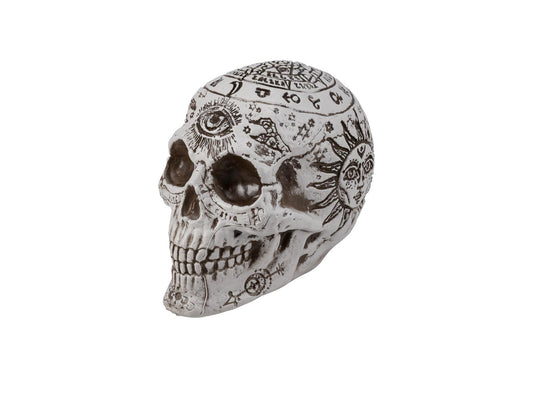 Europalms Halloween Totenkopf, mystisch, 12x10x18cm – Ansicht 2