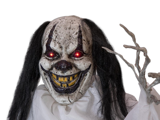 Europalms Halloween Figur Clown Gildo, animiert, 80cm – Ansicht 2
