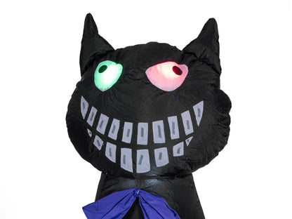 Europalms Halloween Aufblasbare Figur Katze mit Kürbis, 183cm – Ansicht 3