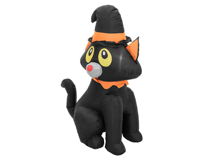 Europalms Halloween Aufblasbare Figur Katze, 122cm – Ansicht 2