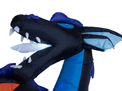 Europalms Halloween Aufblasbare Figur Drache, 208cm – Ansicht 3