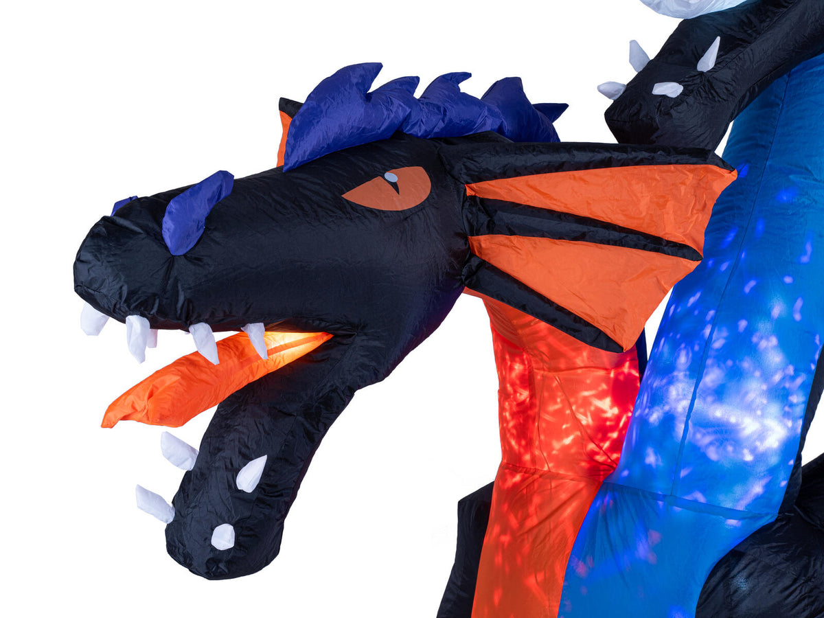 Europalms Halloween Aufblasbare Figur Drache, 208cm – Ansicht 4