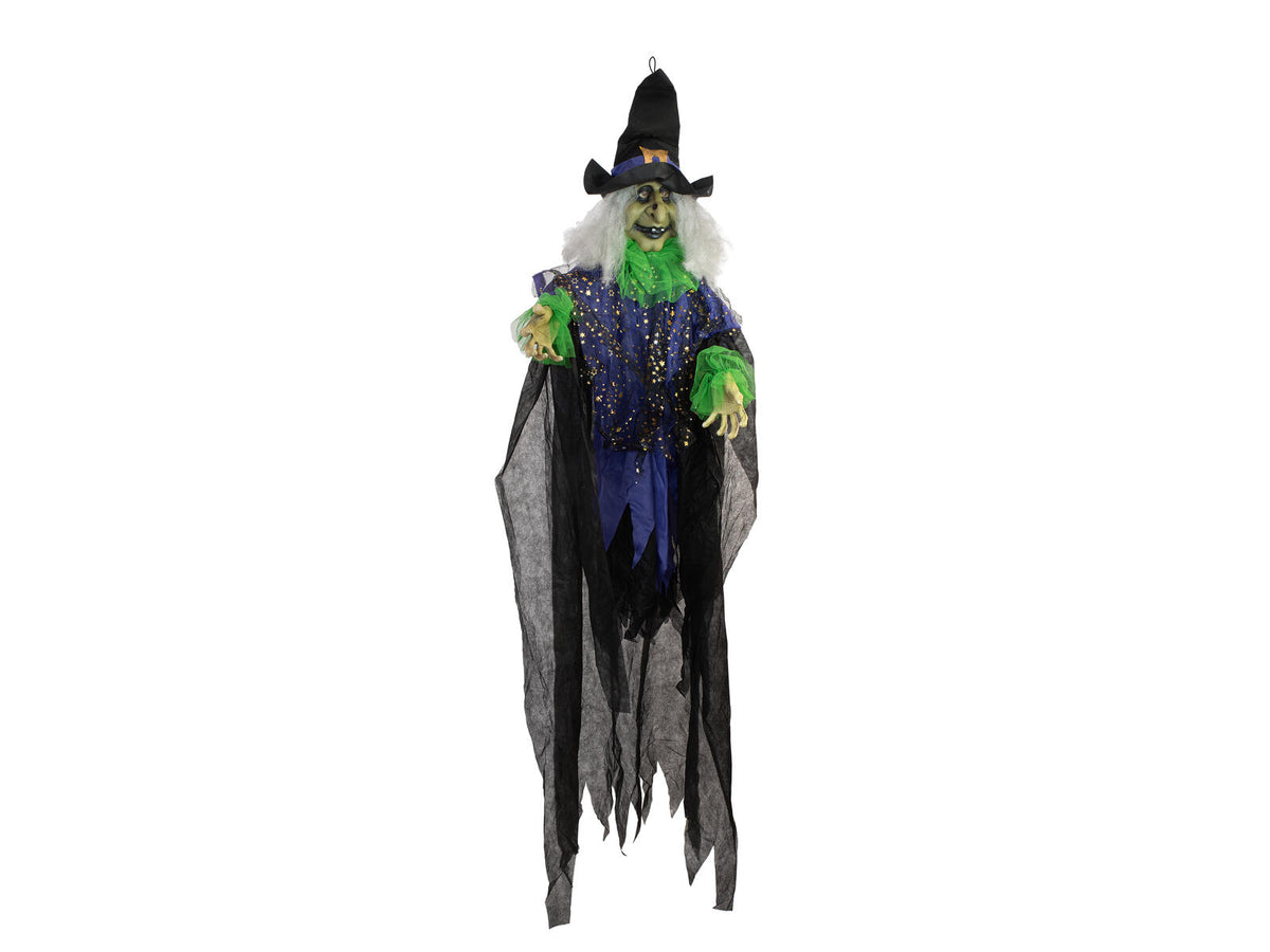Europalms Halloween Figur Hexe Lisbeth, 200cm