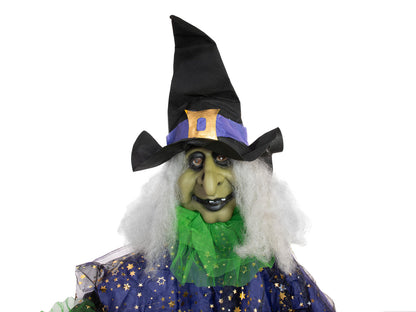 Europalms Halloween Figur Hexe Lisbeth, 200cm – Ansicht 4