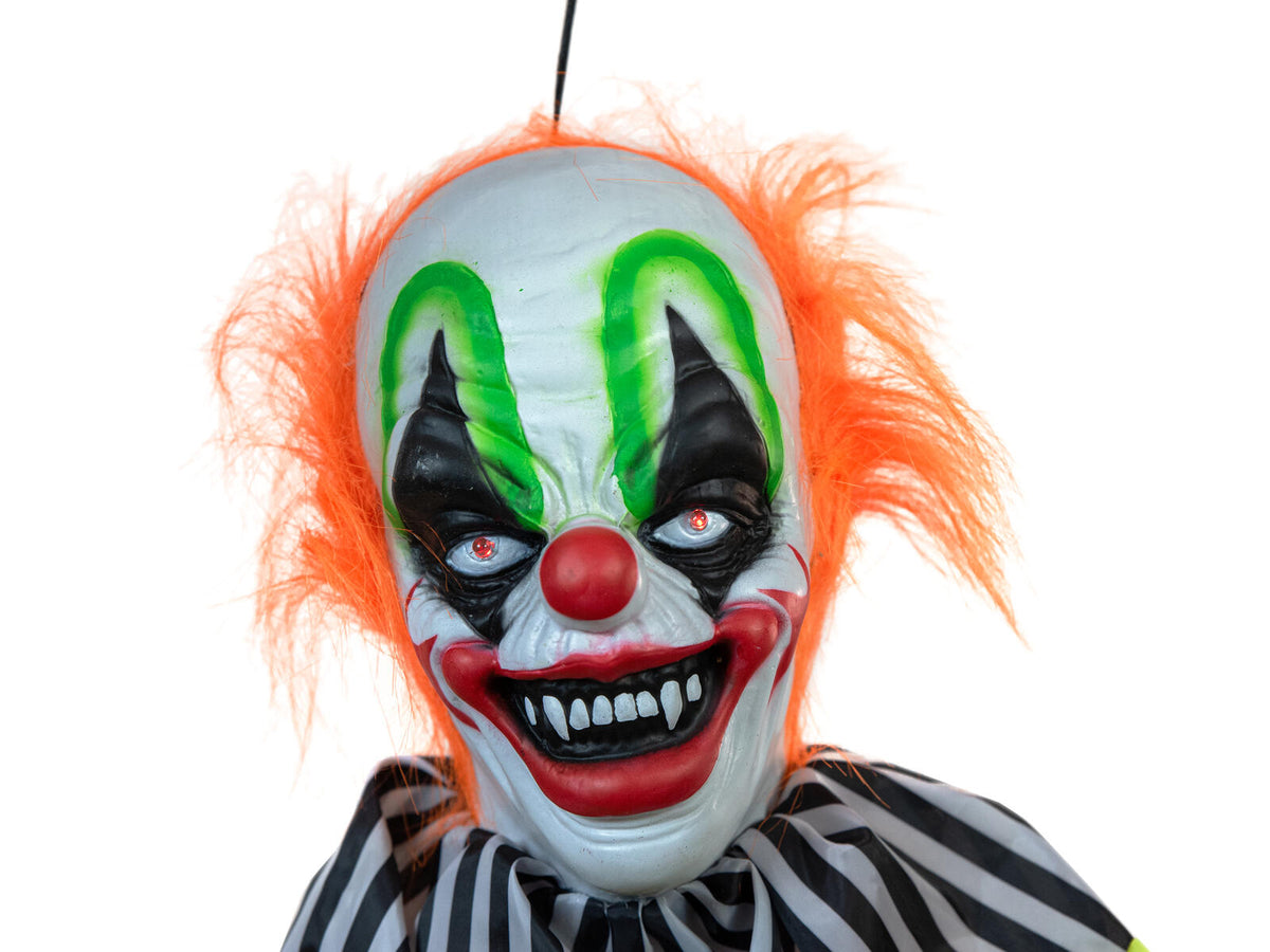 Europalms Halloween Figur Clown Curby, animiert, 155cm – Ansicht 3