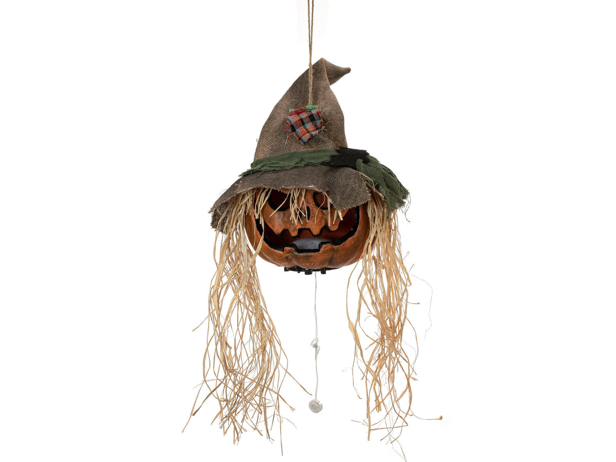 Europalms Halloween Verfluchter Kürbiskopf, 70cm