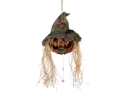 Europalms Halloween Verfluchter Kürbiskopf, 70cm