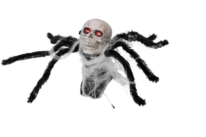 Europalms Halloween Pop-Up Spinne, animiert, 45cm