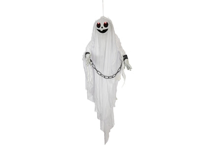 Europalms Halloween Figur Geist Zappelphilipp, animiert, 90cm