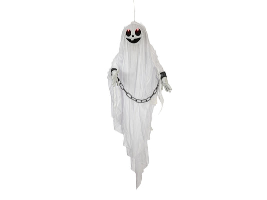 Europalms Halloween Figur Geist Zappelphilipp, animiert, 90cm