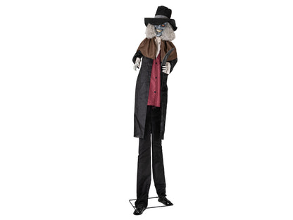 Europalms Halloween Figur Totengräber, animiert, 235 - 265cm