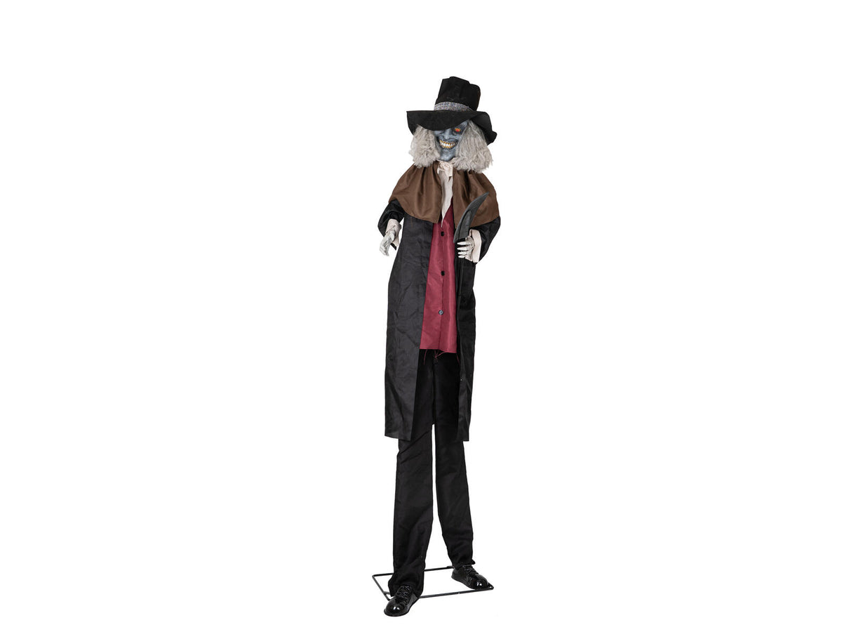 Europalms Halloween Figur Totengräber, animiert, 235 - 265cm – Ansicht 3
