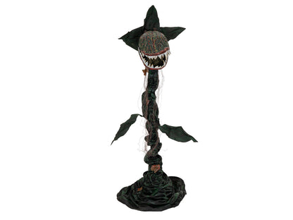 Europalms Halloween Figur Horrorblume, animiert, 65 - 200cm