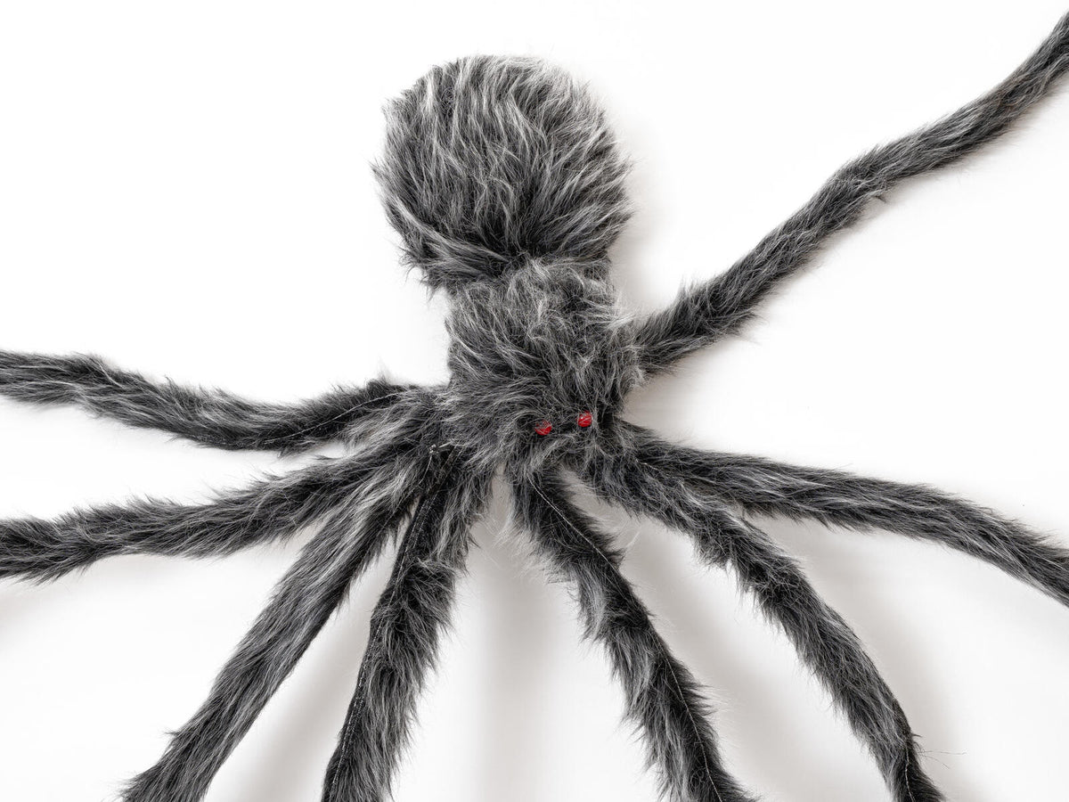 Europalms Halloween Riesenspinne, grau, 230cm – Ansicht 3