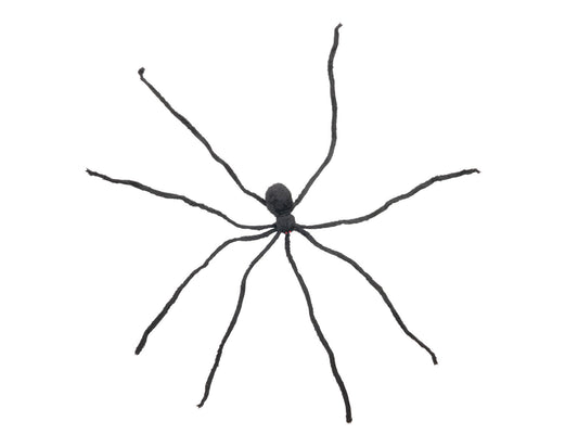 Europalms Halloween Riesenspinne, schwarz, 230cm