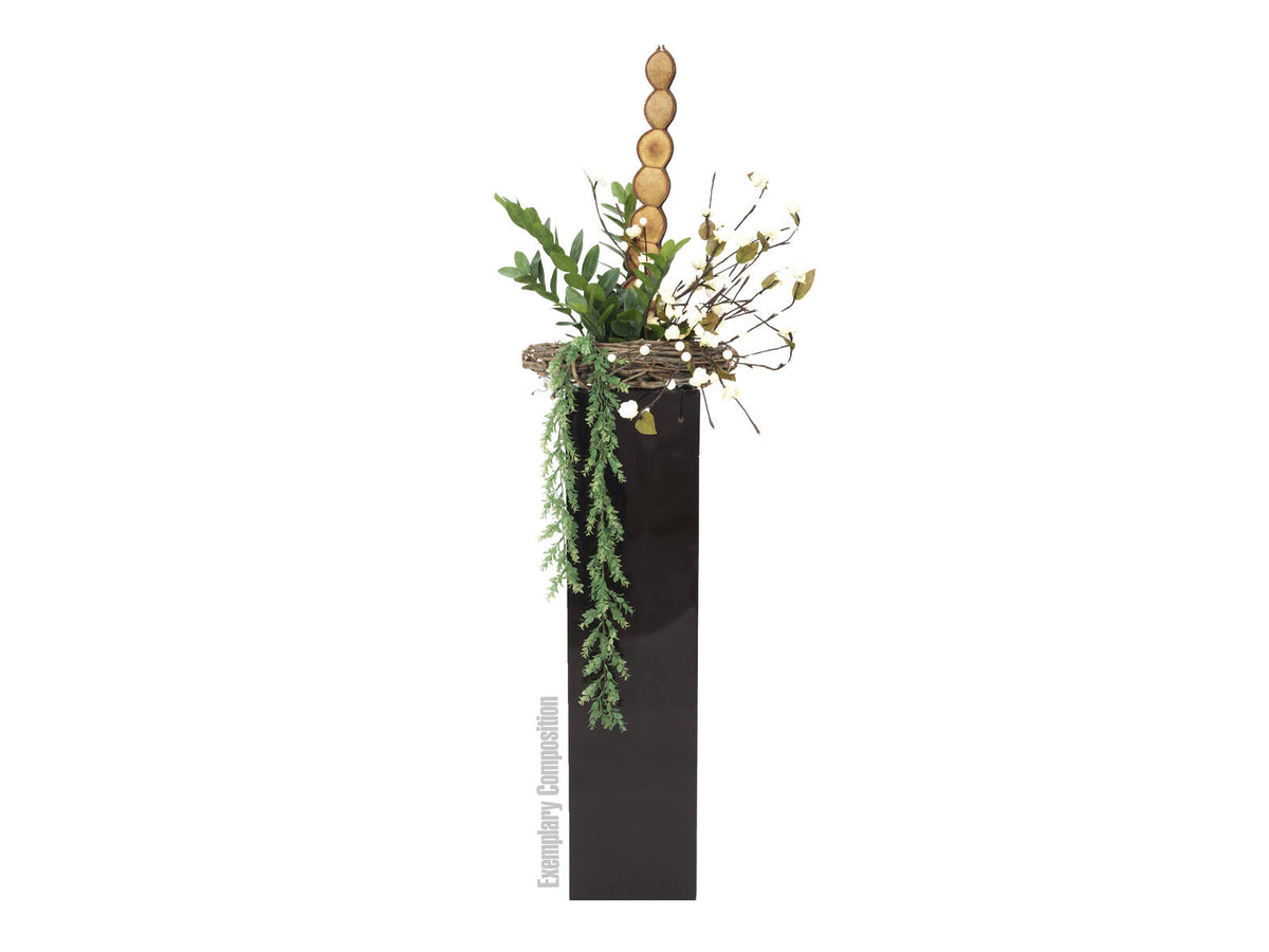 Europalms Kamelien-Bogen, mit LEDs, weiß, 50cm – Ansicht 7