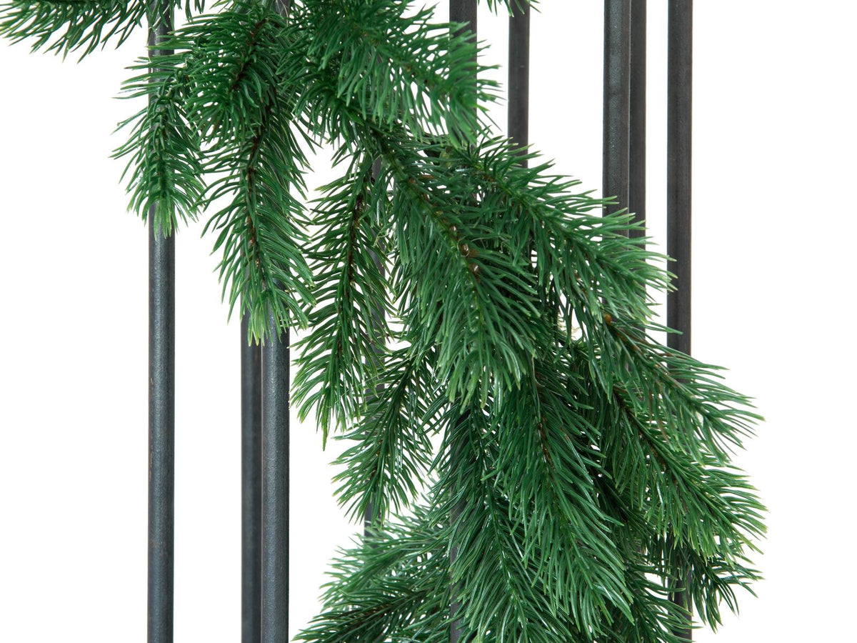 Europalms Tannengirlande, künstlich, 180cm – Ansicht 2