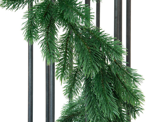 Europalms Tannengirlande, künstlich, 180cm – Ansicht 2