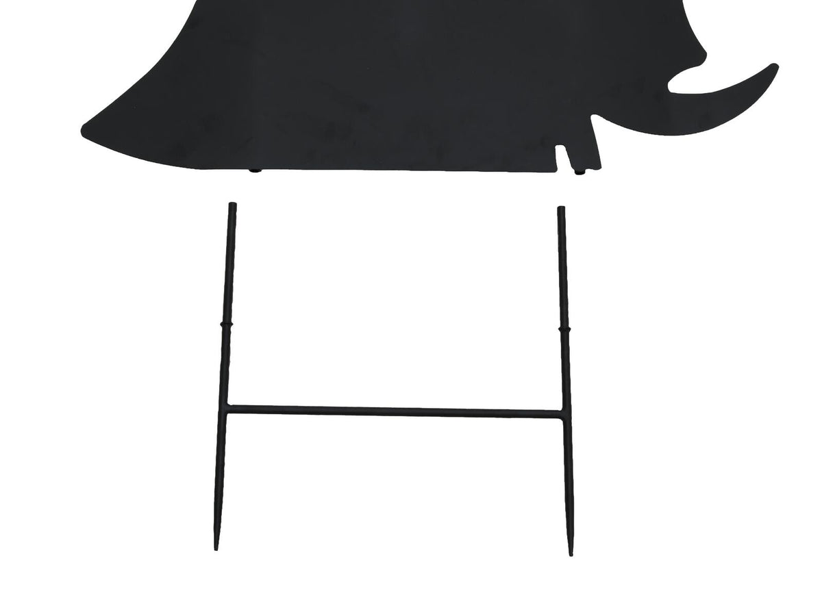 Europalms Silhouette Metall Hexe mit Besen, 150cm – Ansicht 3
