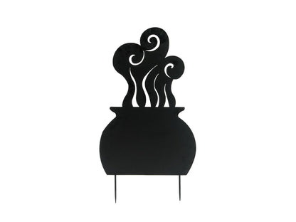 Europalms Silhouette Metall Hexentopf, 83cm