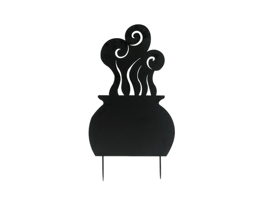 Europalms Silhouette Metall Hexentopf, 83cm