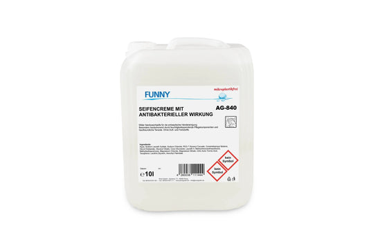 Funny Seifencreme mit antibakterieller Wirkung, im 10 Liter Kanister