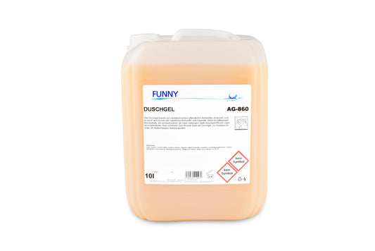 Funny Duschgel, "Pfirsich", im 10 Liter Kanister