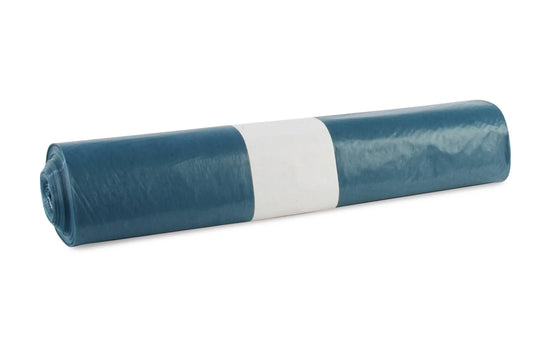 Funny LDPE-Regenerat Müllsäcke, blau, Typ 60 extra, 140 l, 800 x 1.000 mm, 250 Stück