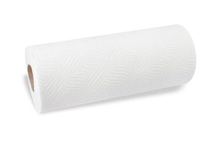 SemyTop Küchenrolle 3-lagig, 52 Blatt, Zellstoff weiß, 12 x 4 Rollen