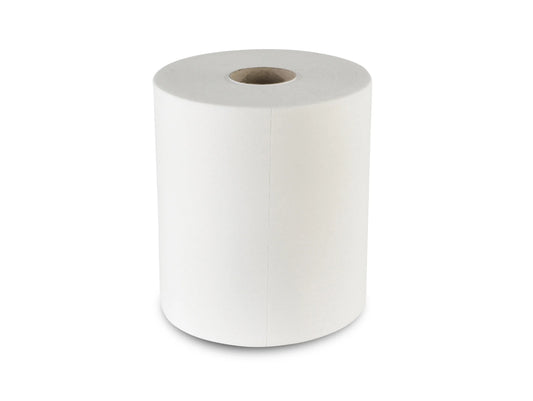 SemyTop Semy Pulp Putztuchrolle 29 cm, weiß, 300 Blatt, 1 Rolle