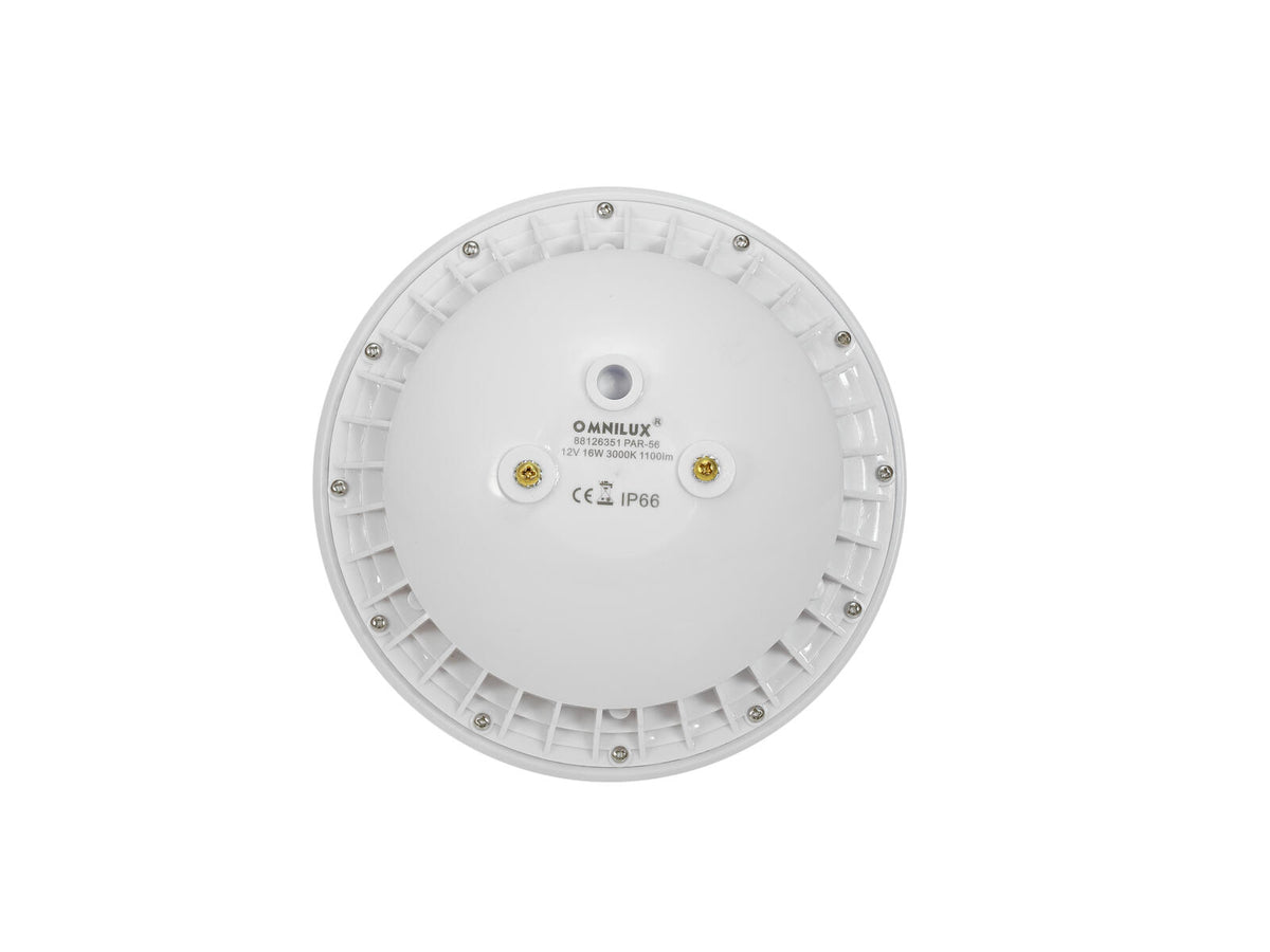 Omnilux PAR-56 12V/16W 3000K LED-Schwimmbadlampe – Ansicht 3