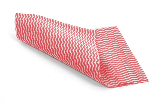 SemyTop Semy Wash Putztuch, rot, 38 x 60 cm, 1/4-Falz, 6 x 50 Stück