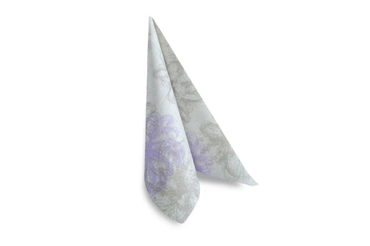 SemyTop Airlaid-Serviette, SUSAN, lila, 40 x 40 cm, 1/4 Falz,16x50 Stück