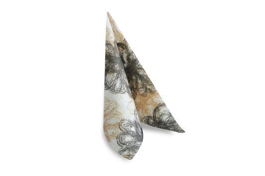 SemyTop Airlaid-Serviette, SUSAN, braun, 40 x 40 cm, 1/4 Falz, 16x50 Stück