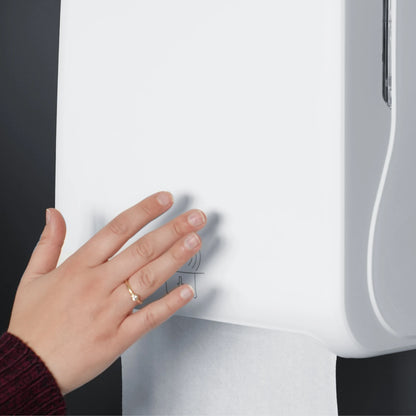 SemyTop Sensor Handtuchrollenspender, weiß matt
