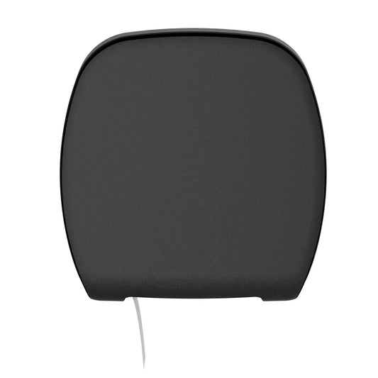 SemyTop Maxi Jumbo Toilettenpapierspender, schwarz matt, für Rollen bis Ø 28 cm