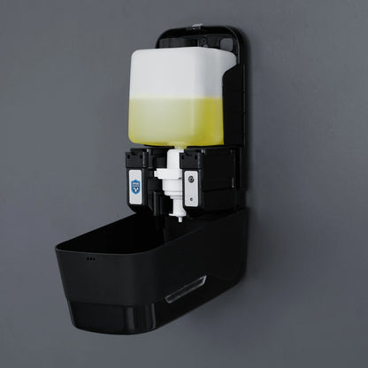 SemyTop Sensor Schaumseifenspender, 1.000 ml, schwarz matt, nachfüllbar