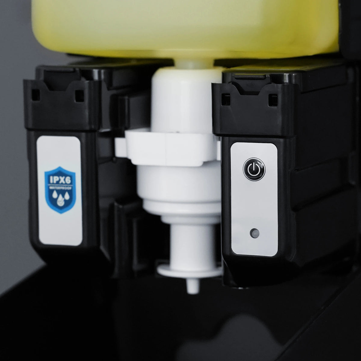SemyTop Sensor Schaumseifenspender, 1.000 ml, schwarz matt, nachfüllbar