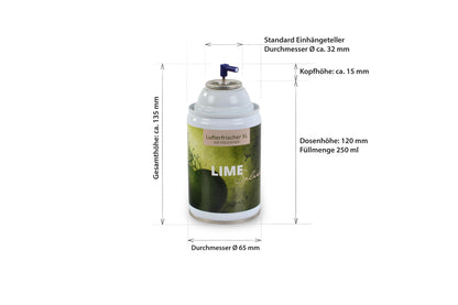 SemyTop Lufterfrischer XL "Lime Splash", 12 x 250 ml