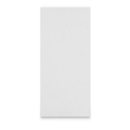 SemyTop Servietten "Point-to-Point", 32 x 38 cm, weiß, 1/8-Buchfalz, 25 x 50 Stück