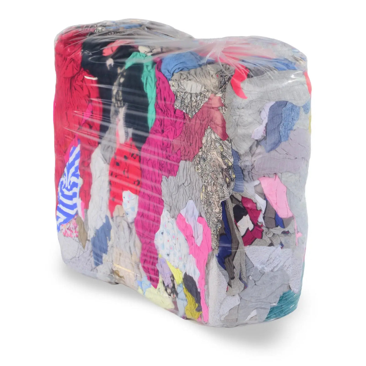 Funny Trikot-Putzlappen, extra hell, 10 kg Ballen