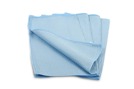 SemyTop Mikrofaser-Waffeltücher, blau, 40 x 40 cm, 20 x 10 Stück