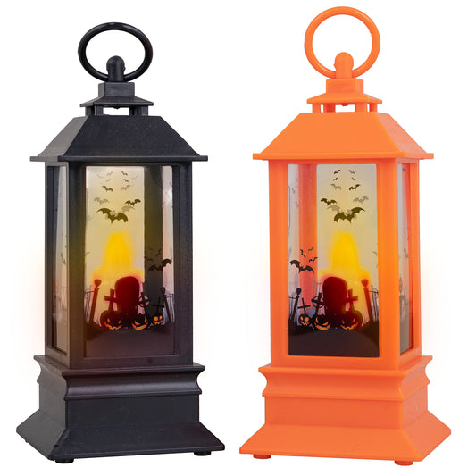 Halloween-Laternen mit Licht & Sound
